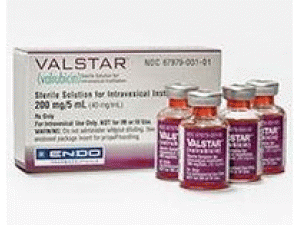 Valstar intravesical valrubicin 戊柔比星注射溶液中文说明书_香港济民药业