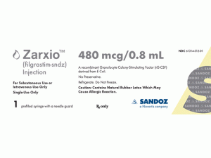 ZARXIO(filgrastim-sndz injection)非格司亭注射器中文说明书_香港济民药业