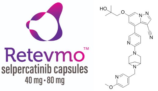 RET激酶抑制剂Retevmo（selpercatinib）治疗三类肿瘤获美FDA批准_香港济民药业