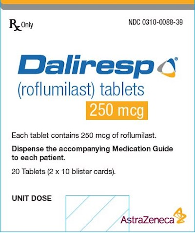 Daliresp (Roflumilast，罗氟司特)说明书-价格-功效与作用-副作用_香港济民药业