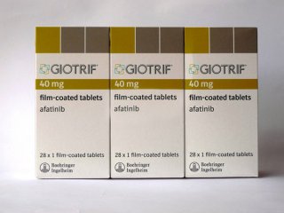 阿法替尼(Gilotrif、afatinib)疗效获得实验证实