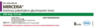 Mircera（Vifor Pharma Inc.）药物指南