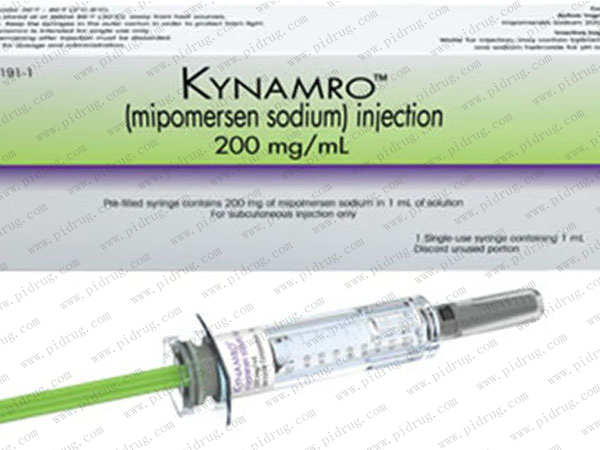 米泊美生钠注射液Kynamro（mipomersen sodium）