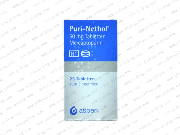 <a href='https://www.pidrug.com/a/xinteyaopin/xueyeke/123.html' target='_blank'><u>巯嘌呤片</u></a>(6MP)Puri-nethol