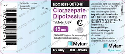 二钾氯氮Clorazepate Dipotassium（氯卓酸钾）_香港济民药业