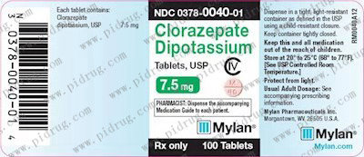 二钾氯氮Clorazepate Dipotassium（氯卓酸钾）_香港济民药业