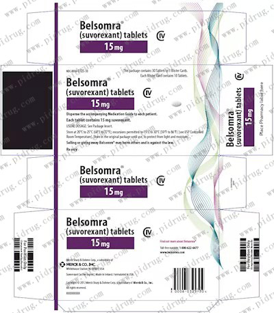 苏沃雷生片Belsomra(Suvorexant)_香港济民药业