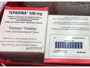 Tepadina|Thiotepa塞替派冻干粉注射剂中文说明书