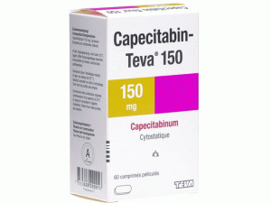 Capecitabin Teva Filmtabletten 卡培他滨薄膜片中文说明书