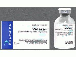 维达扎Vidaza(Azacitidine Injection阿扎胞苷注射液)中文说明书_香港济民药业