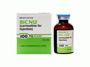 BICNU VIAL 100MG(CARMUSTINE 卡莫司汀冻干粉注射剂)中文说明书_香港济民药业