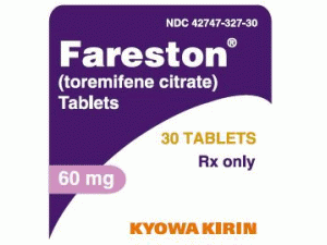 托瑞米芬柠檬片 toremifene citrate|Fareston Tablets 60mg中文说明书