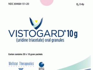 尿苷三乙酸酯口服颗粒VISTOGARD oral granule中文说明书