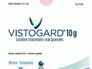 尿苷三乙酸酯口服颗粒VISTOGARD oral granule中文说明书_香港济民药业 尿苷三乙酸酯口服颗粒VISTOGARD oral granule中文说明书_香港济民药业