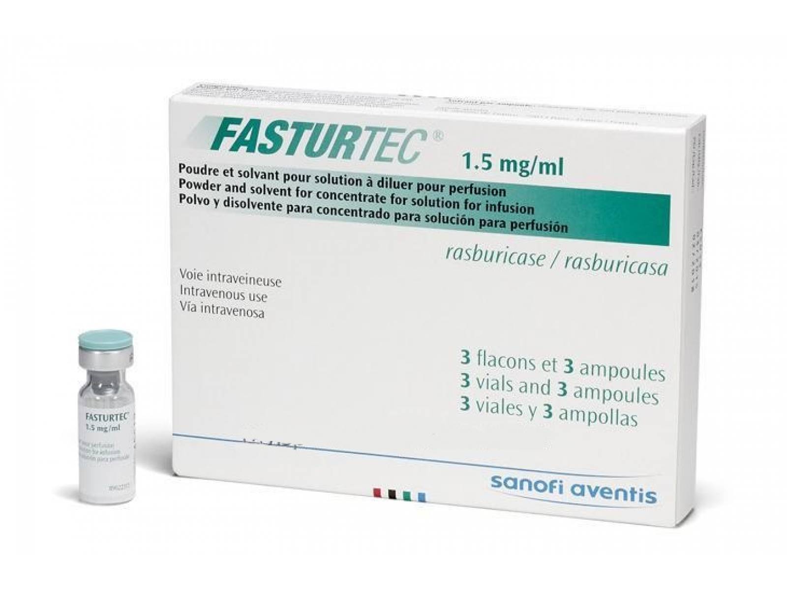 Fasturtec(rasburicase 拉布立酶粉末+溶液剂/套)中文说明书