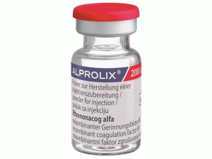 Alprolix Trockensub凝血因子IX(重组) Fc融合蛋白冻干粉注射剂中文说明书