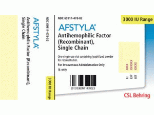 Afstyla Injection抗血友病因子（重组）粉/注射用溶剂中文说明书