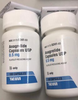 血小板增多症患者使用anagrelide会有何反应？