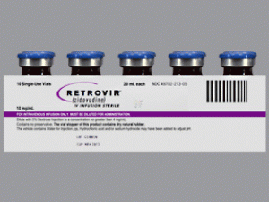 Retrovir injection|zidovudine 齐多夫定注射液中文说明书