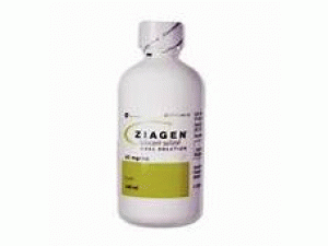 ZIAGEN 240ml Oral Solution|abacavir 阿巴卡韦口服液中文说明书