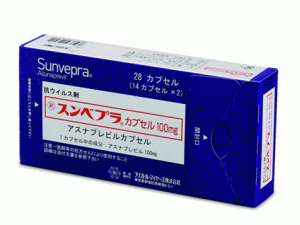 Sunvepra Capsules（Asunaprevir 阿舒瑞韦胶囊）中文说明书