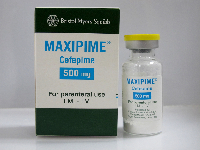 Maxipime Injection（cefepime 盐酸头孢吡肟冻干粉注射剂）中文说明书
