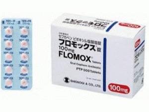 Flomox Tablets(Cefcapene Pivoxil 盐酸盐头孢卡品匹酯片)中文说明书_香港济民药业