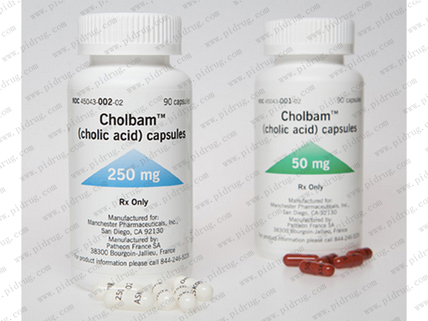 胆酸胶囊Cholbam（cholic acid）中文说明书