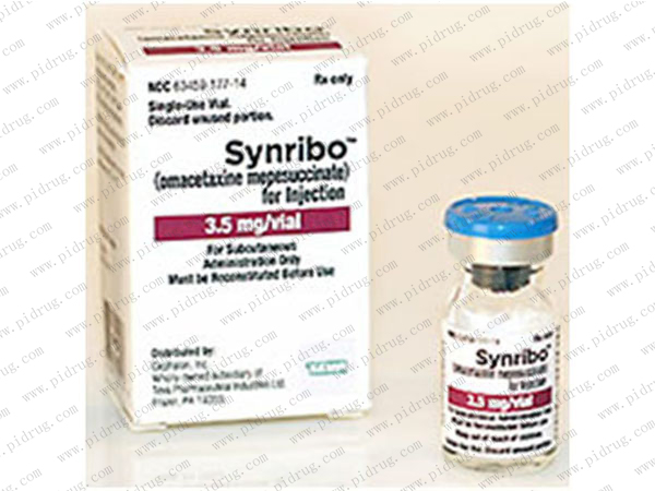 SYNRIBO 3.5MG LYO SDV PWD（高三尖杉酯冻干粉注射剂）中文说明书