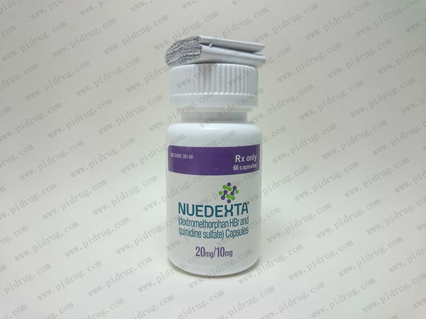 Nuedexta,氢溴酸右美沙芬,硫酸奎尼丁
