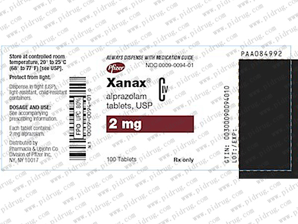 Xanax可作为短期抗焦虑药物使用_香港济民药业