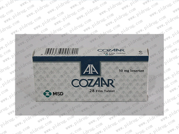 科素亚(氯沙坦钾片,Cozaar)