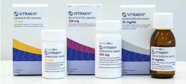 拉罗替尼Vitrakvi（larotrectinib）治疗TRK融合癌，总缓解率（ORR）达71%