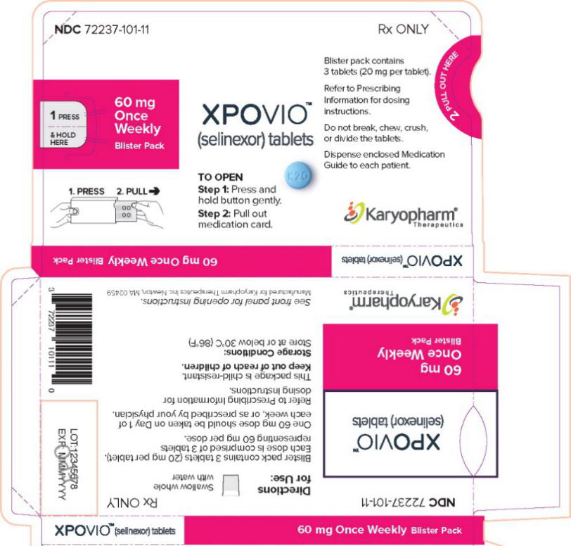 Xpovio（Selinexor）说明书-价格-功效与作用-副作用
