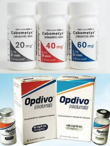 Opdivo+Cabometyx组合治疗晚期肾癌在日本申请上市，疗效击败Sutent!_香港济民药业