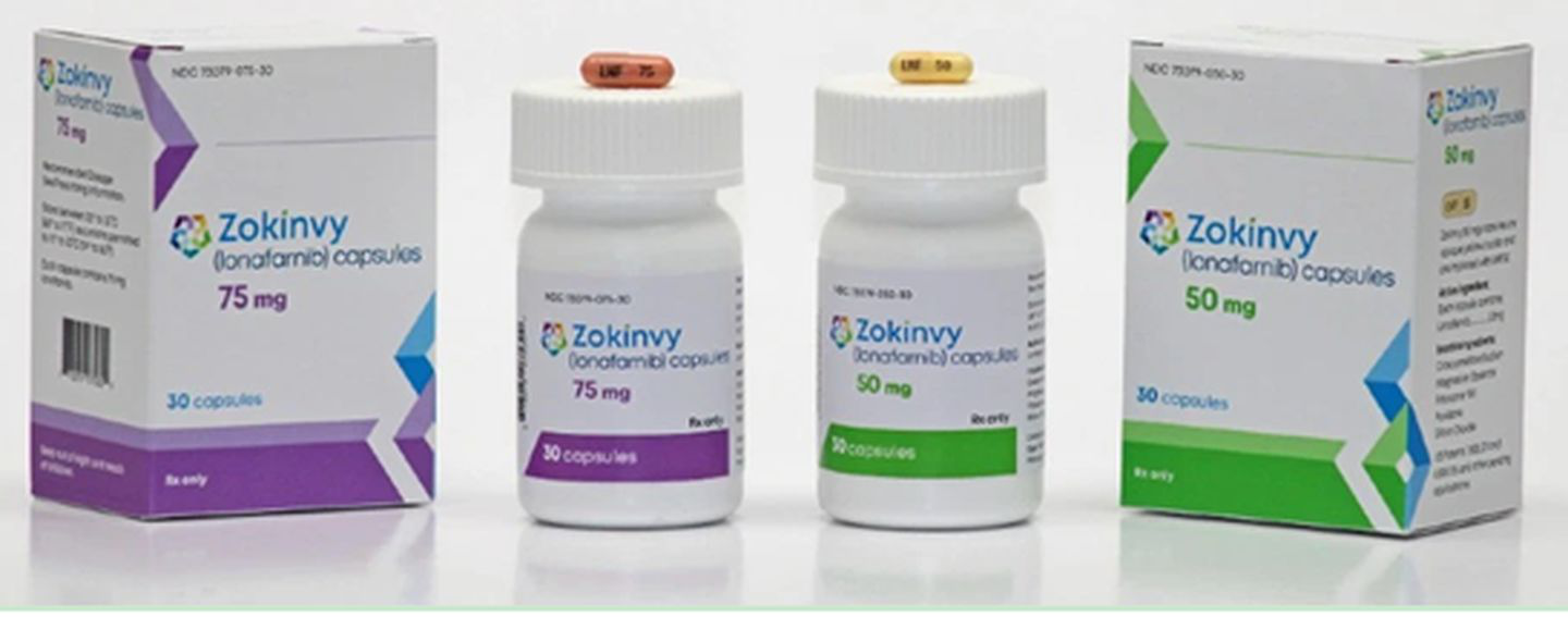 早衰综合症新药Zokinvy（lonafarnib）说明书-价格-功效与作用-副作用