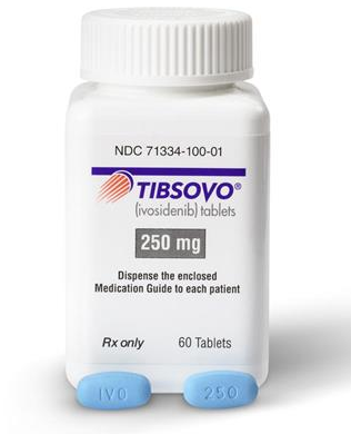 首创IDH1抑制剂Tibsovo治疗IDH1突变胆管癌3期试验结果：显著延长生存期