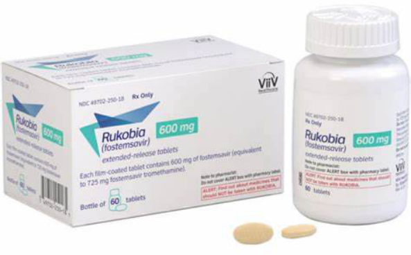 ViiV新型首创HIV病毒附着抑制剂Rukobia（fostemsavir）获欧盟批准！