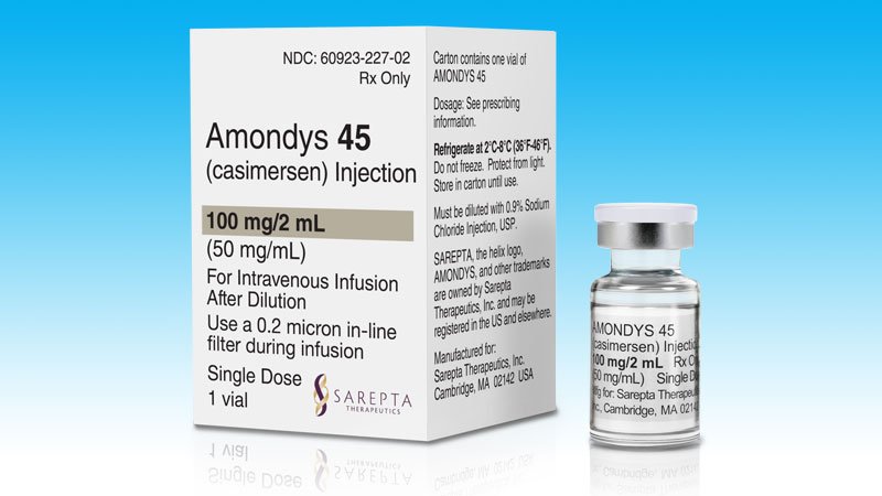 杜氏肌营养不良症新药Amondys 45（casimersen）在美获批上市！