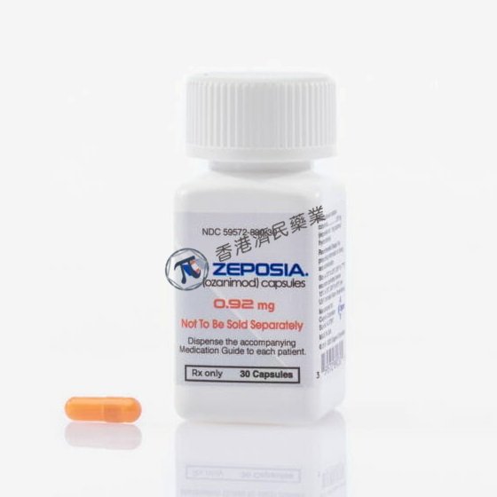 美国FDA批准首个口服S1P受体调节剂Zeposia（ozanimod）用于中重度活动性溃疡性结肠炎_香港济民药业