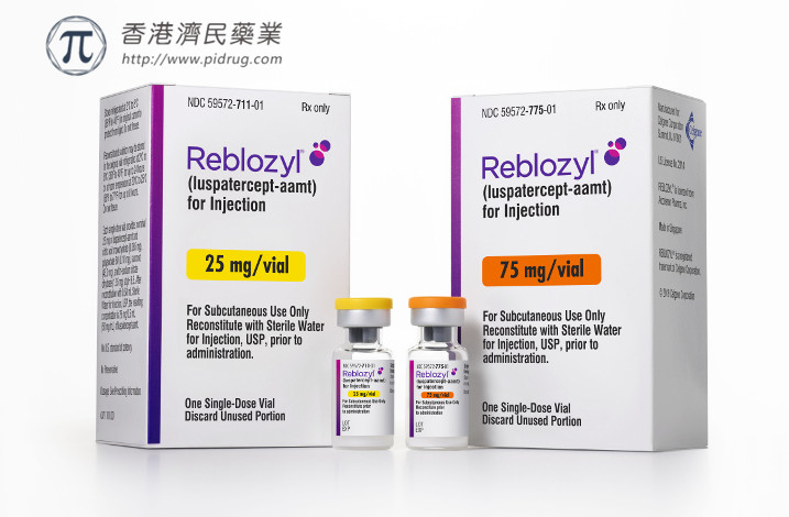 首创红细胞成熟剂Reblozyl治疗非输血依赖性β地中海贫血获FDA优先审查 _香港济民药业