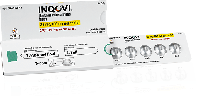 低甲基化药物Inqovi(地西他滨和Cedazuridine)纳入美国《临床实践指南》