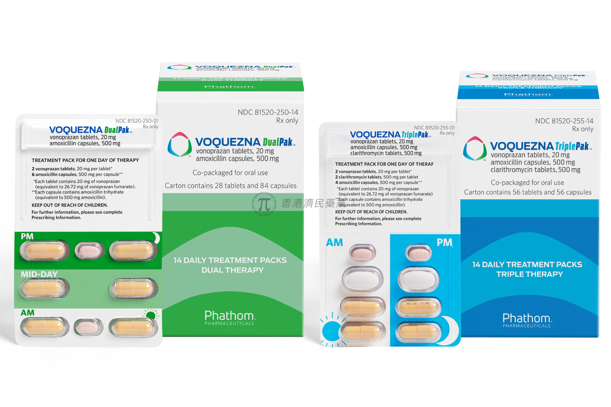 成人幽门螺杆菌感染新药Voquezna三联和双联包获FDA批准