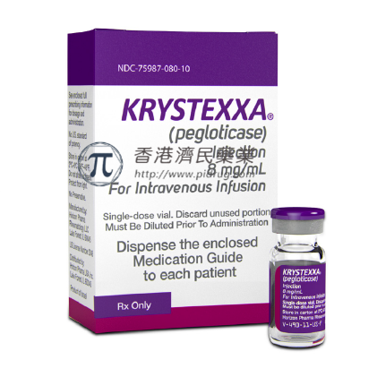 FDA批准Krystexxa(普瑞凯希)扩展适应症：联合甲氨蝶呤用于未控制的痛风、实现完全应答_香港济民药业