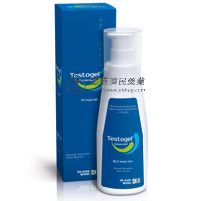 Testogel （Testosteron，睾酮）治疗男性性腺功能减退症中文说明书-价格-适应症-不良反应及注意事项_香港济民药业