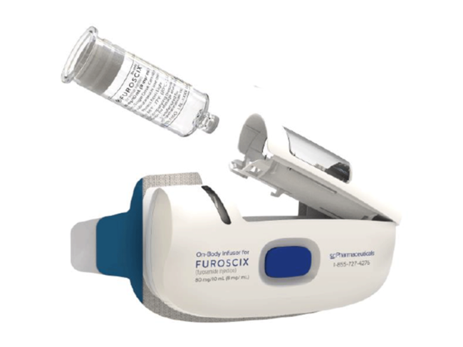 FDA批准Furoscix(呋塞米注射液)用于慢性心力衰竭中因液体超负荷引起的充血的家庭治疗