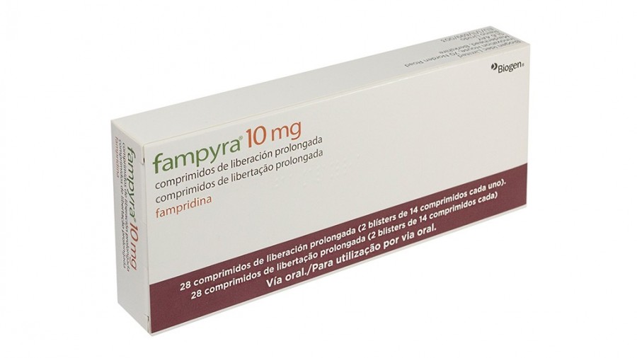Fampyra（氨吡啶缓释片）治疗多发性硬化症两项主要研究表明：改善行走能力