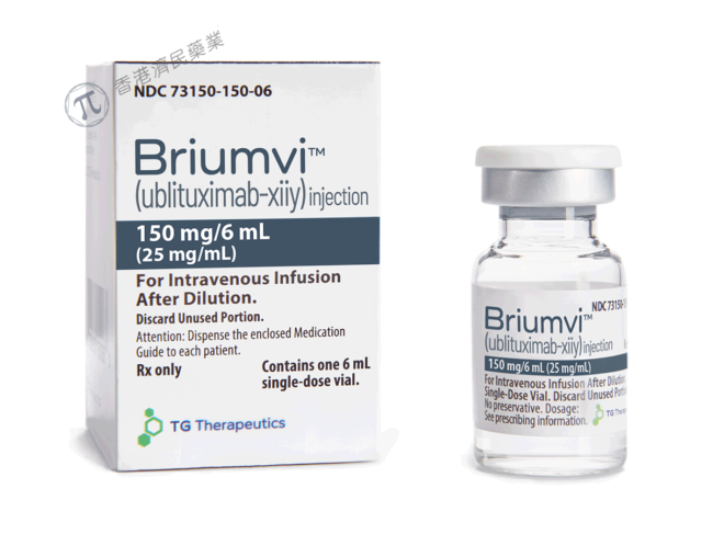 复发型多发性硬化症新药！FDA批准CD20单抗Briumvi（ublituximab-xiiy）_香港济民药业