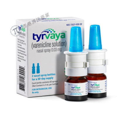Tyrvaya（varenicline）0.03mg鼻喷雾剂中文说明书-价格