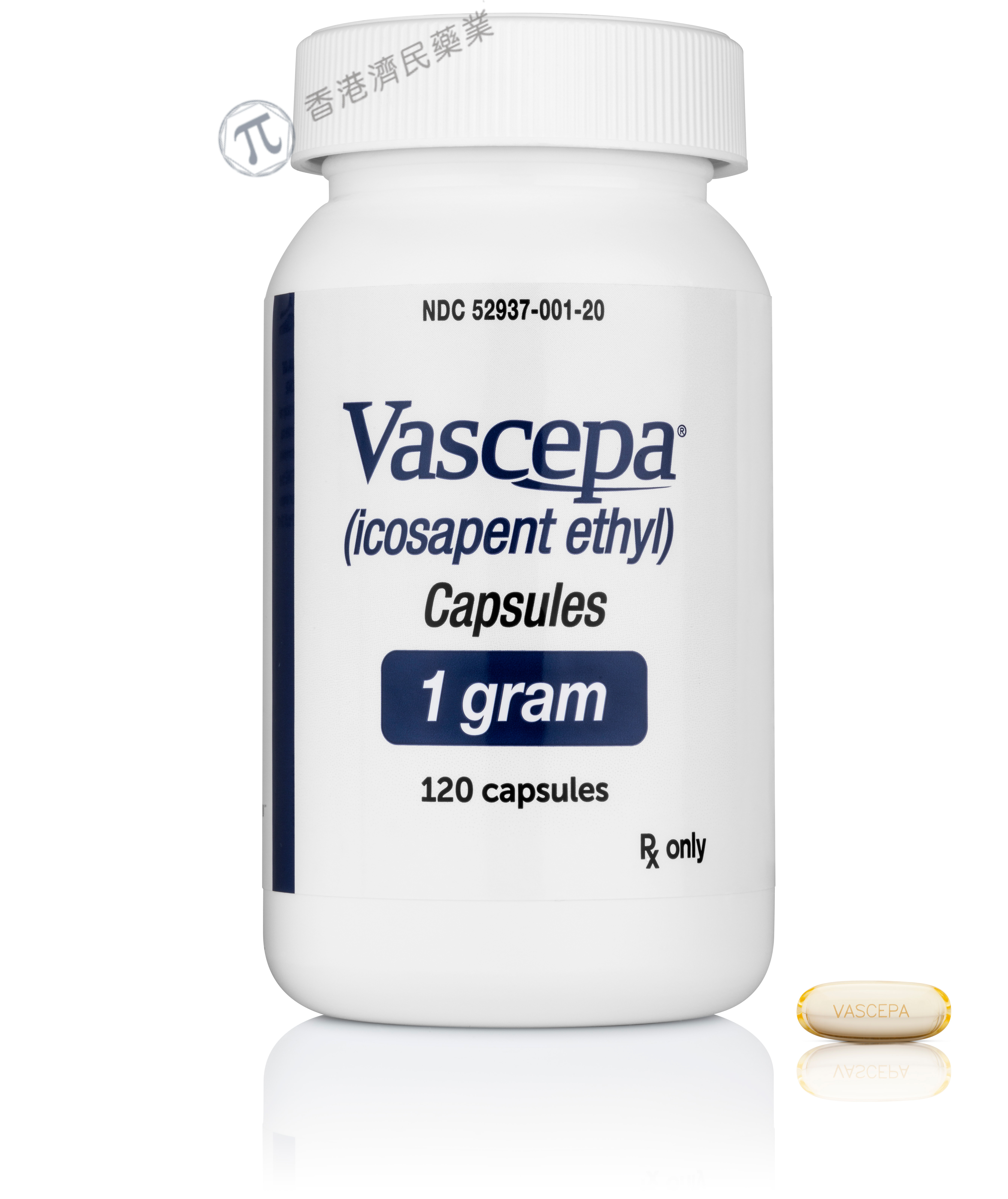 Vascepa（icosapent ethyl,二十碳五烯酸乙酯)中文说明书-价格-适应症-不良反应及注意事项